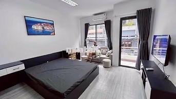 🌿CHO THUÊ CĂN 1PN BAN CÔNG RỘNG 50M2 NGAY CV LÊ VĂN TÁM QUẬN 1