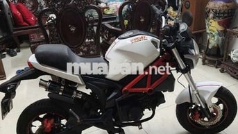 Honda Ducati Monster Trắng Xe côn tay