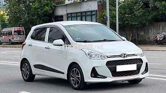 Hyundai I10 AT 2018 76000 km Trắng