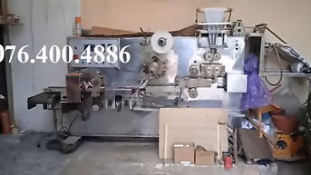Thanh lý gấp dàn máy SX khăn lạnh-ướt tự động tốc độ nhanh