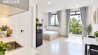 PHÒNG MỚI XÂY FULL NỘI THẤT _ CỬA SỔ TRỜI MỚI TINH _ NGAY BỆNH VIỆN Q1