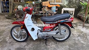 Honda Citi 100 Deluxe Đỏ trắng Nhập khẩu