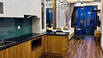 Cho thuê chung cư Screc, Trường Sa-Căn 2PN,đầy đủ nội thất giá 12tr/th