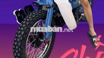 Honda Cub Xanh Xe máy độ
