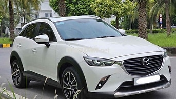 Mazda CX3 Luxury 2025 8000km Trắng