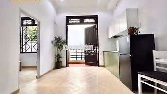 1 PHÒNG NGỦ BAN CÔNG SIÊU THOÁNG RỘNG HƠN 35m2 MỚI NGAY LĂNG CHA CẢ