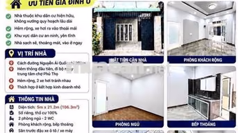 NHÀ MỚI TRUNG TÂM CHỢ PHÚ THỌ, HẺM THÔNG XE HƠI, GIÁ THUÊ 5 TR.Đ/THÁNG