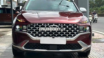 Hyundai Santafe Dầu cao cấp 2024 Đỏ 26.000km