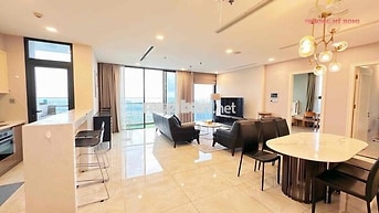 CHO THUÊ 3PN VINHOMES GOLDEN RIVER 121M² VIEW SÔNG – 57TR/THÁNG