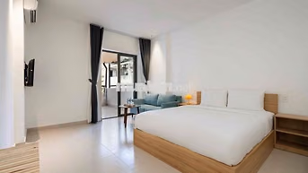 🔥 PENTHOUSE 1PN BAN CÔNG LỚN Q1 – 45M² CHỈ 11TR/THÁNG