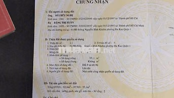 bán nhà nguyễn bỉnh khiêm Da Kao Q1