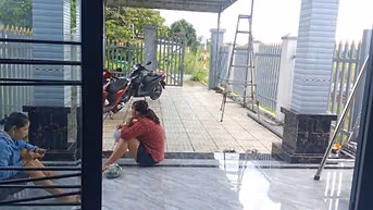 Nhà đường nhựa gần KCN Phước Đông. 1,4 tỷ TL 