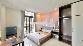 ❗CĂN HỘ STUDIO 2 BAN CÔNG THOÁNG- FULL NỘI THẤT CAO CẤP- KHU SÂN BAY