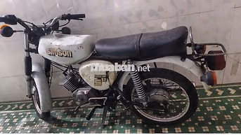 Xe máy Simson S51 Cổ điển Trắng