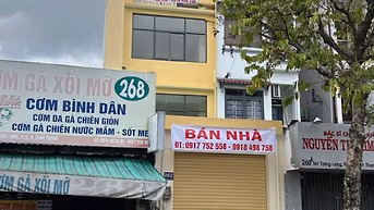 CHÍNH CHỦ CẦN BÁN NHÀ MẶT TIỀN NƠ TRANG LONG
