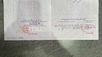 Cần bán đất TDC Hoà Liên 5 đường Đỗ Đình Thiện .