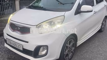 Kia Morning 2012 Tự động Trắng Có cửa sổ trời
