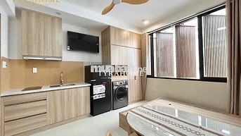 Studio - Nguyễn Bỉnh Khiêm - Máy giặt sấy riêng, bếp từ, hút mùi,…