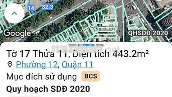 2 Mặt Tiền VIP đường 3 tháng 2 Quận 11 cũ