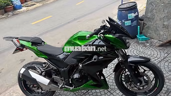 Kawasaki Z300 Xanh lá Xe côn tay