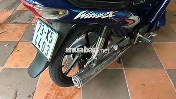 Honda Wave Alpha Xanh Máy làm hơi