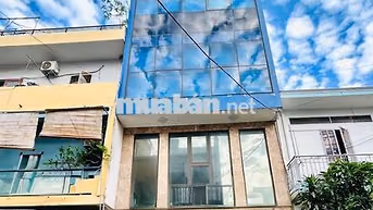 TÒA NHÀ ỐP KÍNH - 21A Hoàng Việt, P.4, TB, 6x20m, SẴN PCCC, THANG MÁY