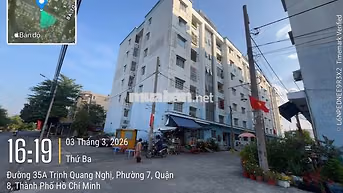 CC BÁN CĂN HỘ GÓC TẦNG 3 CHUNG CƯ PHÚ LỢI – QUẬN 8, DT 76M2, GIÁ 2.2TY