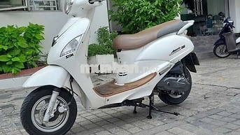 SYM Elizabeth Fi Trắng Xe tay ga