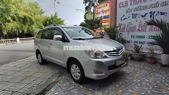 Toyota Innova G 2009 Ghi bạc