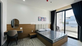 PENTHOUSE 1PN KHUÊ MỸ ĐÔNG 7 - BAN CÔNG SIÊU RỘNG - FULL NỘI THẤT 