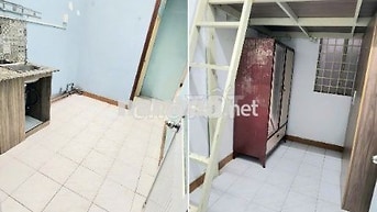 2 phòng ngủ có gác 45m2, cửa sổ, full nội thất 5tr5 Cộng Hòa, p12 