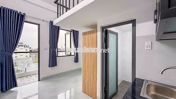 Bóc Seal Gác Ban Công Full Nội Thất View Siêu Thoáng Ngay Vườn Lài