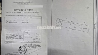 Nhà 5x33m hẻm 8m thông Thoại Ngọc Hầu - Lũy Bán Bích