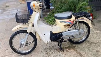 Xe số Cúp 50 màu Kem