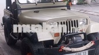 Jeep Xe địa hình màu Kem