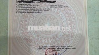 ĐẤT MẶT TIỀN KINH DOANH TRẦN THỊ BỐC, DT:90m2,SỔ HỒNG RIÊNG,CHỈ 5.5 TỶ