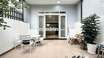 NHÀ NGUYÊN CĂN SÂN VƯỜN 1 TRỆT 1 GÁC FULL NỘI THẤT TRUNG TÂM GÒ VẤP