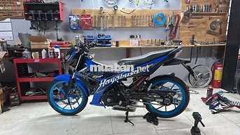 Suzuki Satria F150 FI 2019 Xanh đen 12.000 km