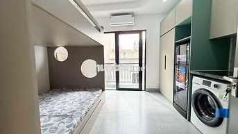 Cực phẩm CCMN 25m2 Full đồ. máy giặt, ban công tại Trường Chinh