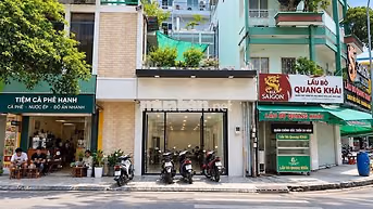 CHO THUÊ NHÀ MẶT TIỀN 62 HỒ HẢO HỚN, Q1 – NGANG 6M, 108M², 58TR
