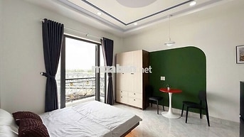 STUDIO BAN CÔNG FULL NỘI THẤT NGAY DƯƠNG QUẢNG HÀM - GẦN ĐH VLU, IUH