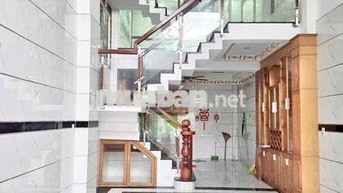 MỚI ĐẸP LỬNG 3LẦU SÂN THƯỢNG-GÒ XOÀI 6PN 4VS HẺM XE HƠI