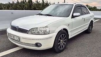 Ford Laser 2002 Số sàn 1.8L Trắng Xăng Bản đủ