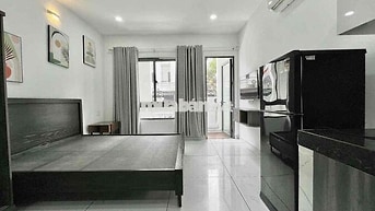 Phòng 35m2_ Studio ban công_40/12 Nguyễn Văn Đậu