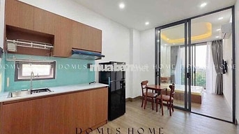 Studio mới xây tách bếp ban công full nt tiện di chuyển trung tâm