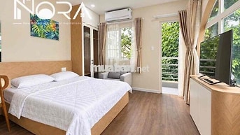7.500.000 CĂN HỘ 1 PHÒNG NGỦ - BAN CÔNG SIÊU RỘNG - FULL NỘI THẤT Q7