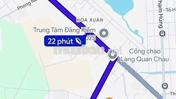 ĐẤT HÒA XUÂN MỚI- DT 146M NGANG 16M ( HIẾM)- gần Phạm Hùng.