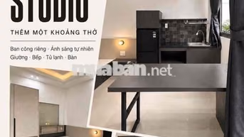 CĂN HỘ DỊCH VỤ FULL NỘI THẤT BAN CÔNG - 6Tr9 - 25m²