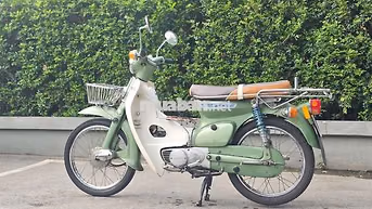 Honda Cub 79 Cánh én đầu hươu Xanh lá