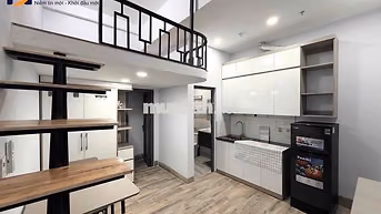 PHÒNG TRỌ CÓ GÁC FULL NỘI THẤT MỚI 100% - CÓ THANG MÁY,SẠCH SẼ AN NINH